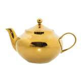 Good Morning Tea Pot Gold