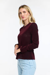 Velvet Underground Top - Burgundy