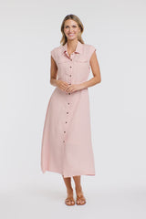 Sloane Sleeveless Dress - Pink