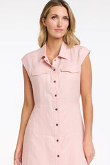 Sloane Sleeveless Dress - Pink