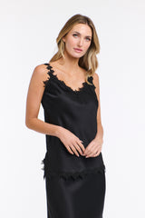 Sterling Satin Cami - Black