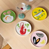 KLEVERING-Plate de la mer set of 4