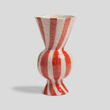 KLEVERING-Vase rhombic red