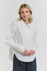 Tuxedo Shirt - White