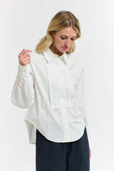 Tuxedo Shirt - White