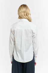Tuxedo Shirt - White