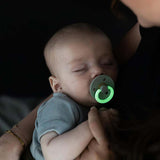 Bibs Dummy Night Glow - 2 Pack - Sage