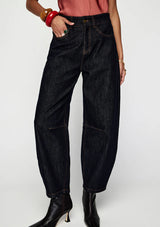 Nia Denim Jeans - Deep Indigo