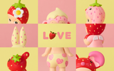 Sonny Angel Strawberry Love Series 2026 Mini Figure