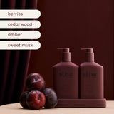 transformative wash & lotion - sweet plum & berries