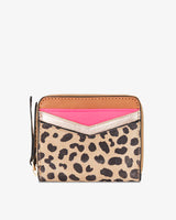 Alexis Zip Purse - Spot Suede Multi