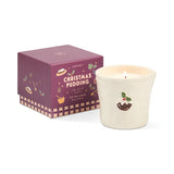Bistro 8oz Ceramic w/ Embossed Christmas Pudding & Printed Box - Christmas Pudding