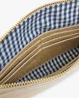Bowery Wallet - Light Gold Crinkle