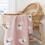Baby Bunny Blanket - Petal