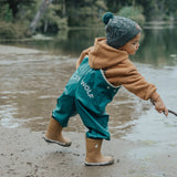 Rain Overalls Forest Green