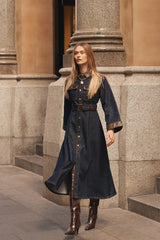 Nia Denim Midi Dress