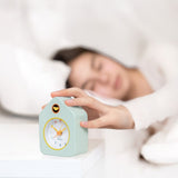 Mini House Alarm Clock Green - Metal