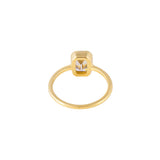 Emerald Cut Solitaire Ring