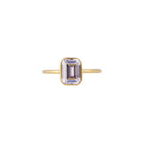 Emerald Cut Solitaire Ring