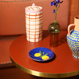 KLEVERING-Plate lemon full colour set of 4