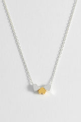Trio Heart Necklace - Silver Chain
