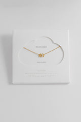Trio Flower Necklace Gold and Silver Plated