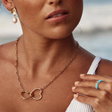 Interlocking Hearts Necklace
