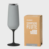 Huski Champagne Flute - Stone Grey
