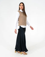 Josephine Bias Skirt - Black