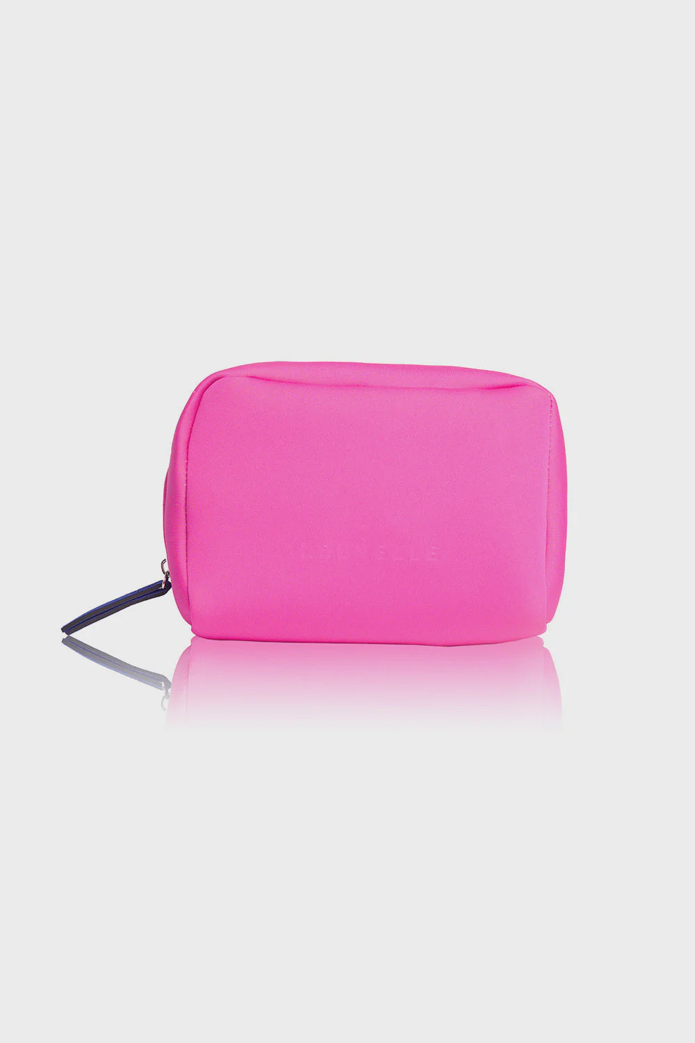NEOPRENE POUCH WITH ZIPPER - PALMS DREAMS PINK main image 0
