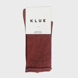 Klue Glitter Lurex Socks - Red