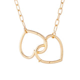 Interlocking Hearts Necklace