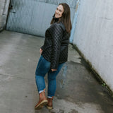 Melissa Women's Quilt Jacket - Black