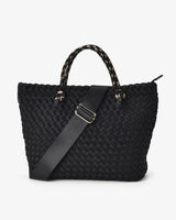 Michigan Tote - Black Neo Plait