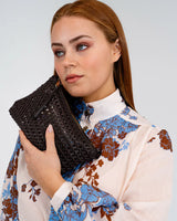 Molly Crossbody - Chocolate Weave