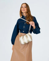 Monty Crossbody - Gold Stripe