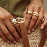 Gold Horizon Ring