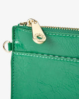 Nevada Pouch - Green Crinkle