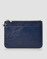 Nevada Pouch - Navy Crinkle