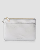 Nevada Pouch - Silver Crinkle