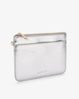 Nevada Pouch - Silver Crinkle