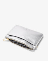 Nevada Pouch - Silver Crinkle