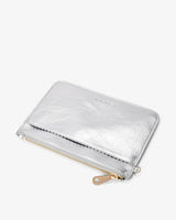 Nevada Pouch - Silver Crinkle