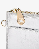 Nevada Pouch - Silver Crinkle