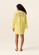 Lotus Mini Dress - Canary