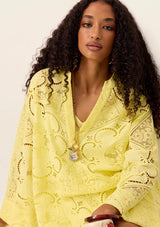 Lotus Mini Dress - Canary