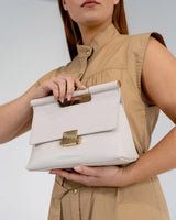 Payton Handbag - Chalk Pebble