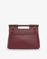 Payton Handbag - Burgundy Pebble