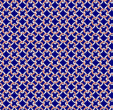 Dahlia shower cap in Navy Portside