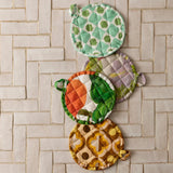 Hibiscus Coral Round Pot Holder